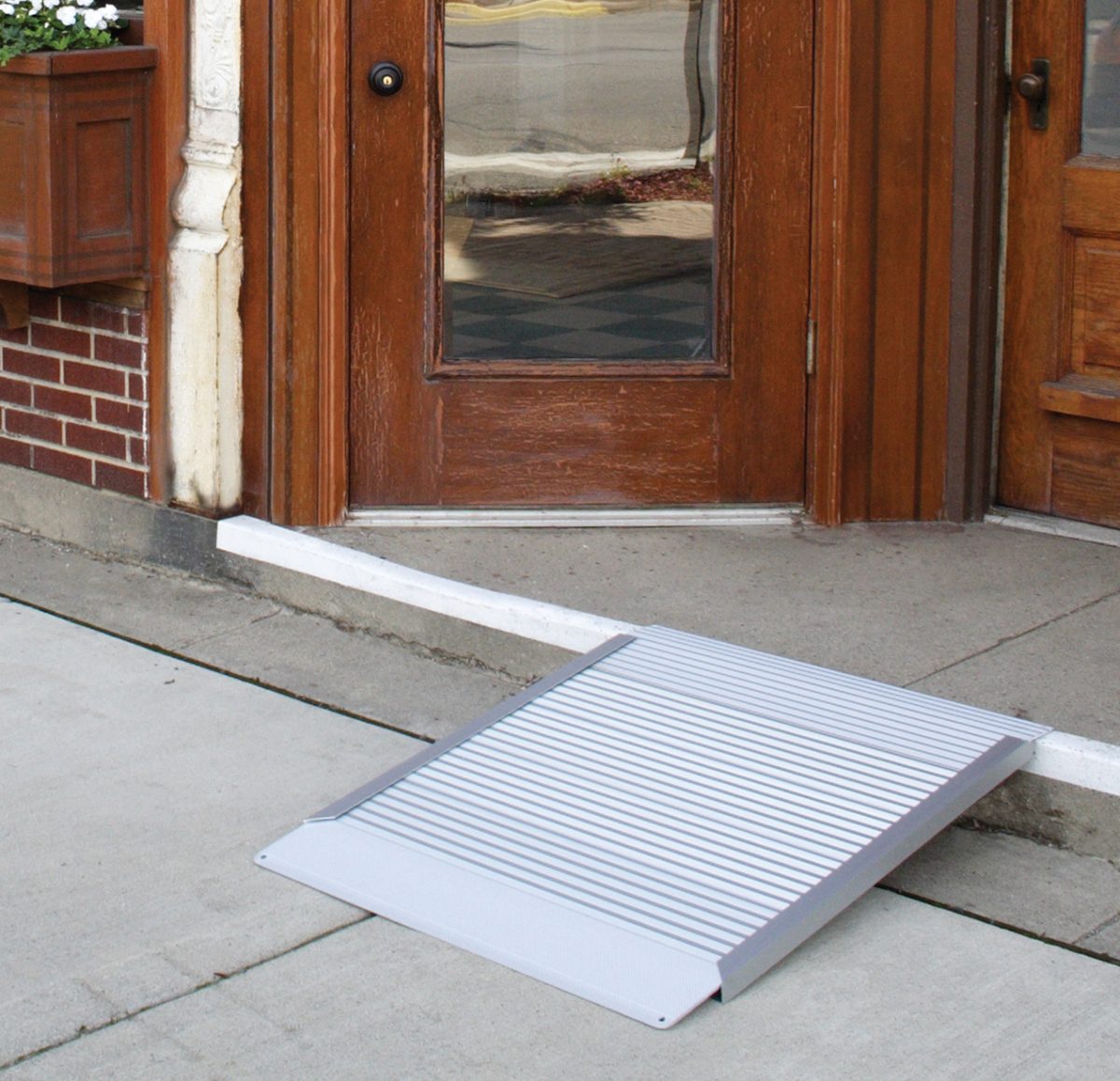 Aluminum Threshold Ramp by Alumiramp - RampNow